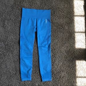 Blue Gymshark Size Medium Leggings